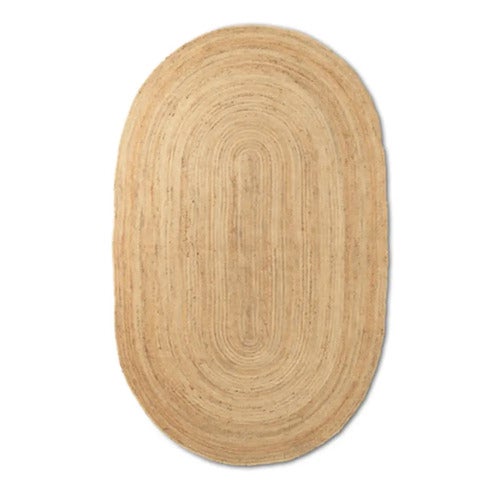 Eternal Oval Jute Rug - 140X240 cm