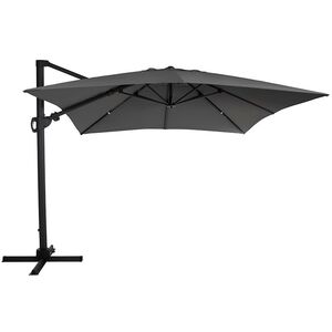 Varallo fritthengende parasoll 300 x 300 cm Grå/Grå Brafab