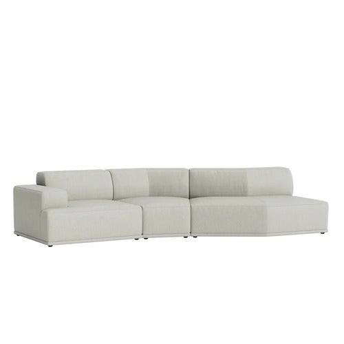 Connect Soft Modular Sofa / 3-Seater - Configuration 6 - Clay 12