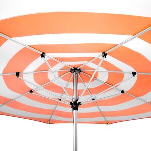 Stripesol parasoll 350 cm rød