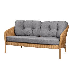 Ocean putesett, Dark grey, til 2-seters sofa