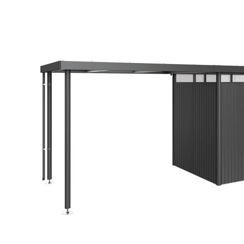 Highline sidetak Hagebod størrelse h2 metallic mørkegrå Biohort