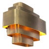  Vegglampe Pegaso Vintage Brass