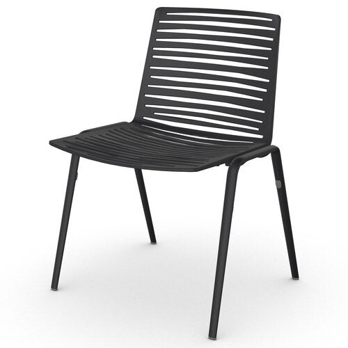 Zebra spisestol Black