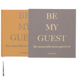  Gjestebok - Beige/Gul