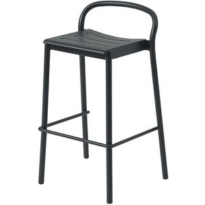 Linear Steel Barkrakk Anthracite Black 