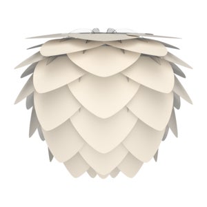 Aluvia lampeskjerm Ø 59 cm Pearl White