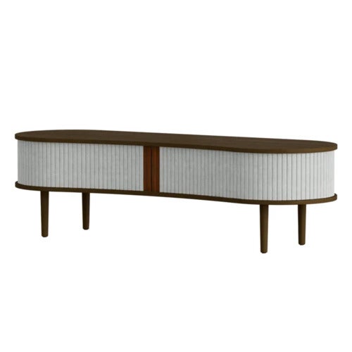 Audacious TV-stativ Mørk eik/Sterling