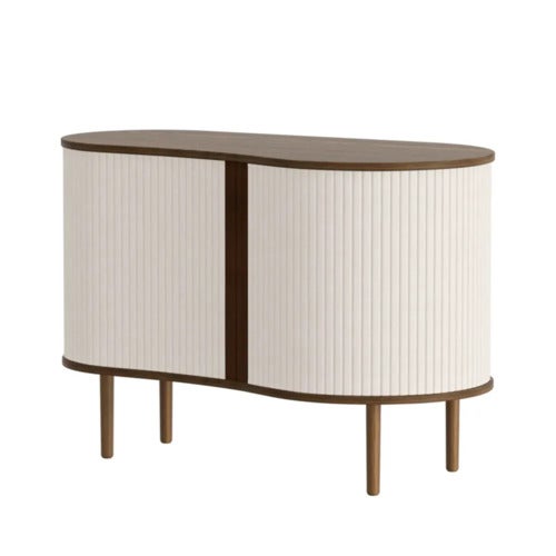 Audacious skap mørk eik/White Sands