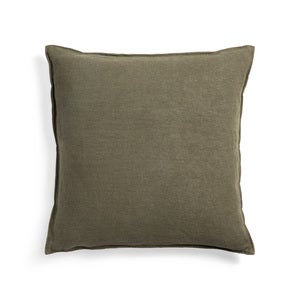 Lin Putetrekk Olive 50x50 cm
