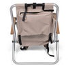 Roxy strandstol med kjølebag og mobil lomme Beige