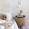 Audacious sidebord svart eik/Sugar Brown