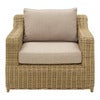 Glendon lenestol  Rustic / Beige