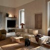 Catena Sofa Center L100 - Patchwork - Sand