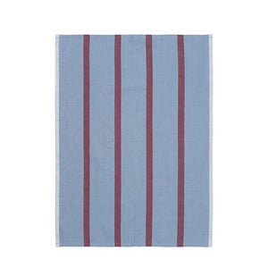 Kjøkkenhåndkle Hale  Faded Blue/Burgundy