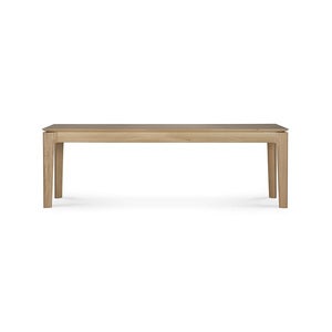 Bok Benk lakkert teak 35x146 cm