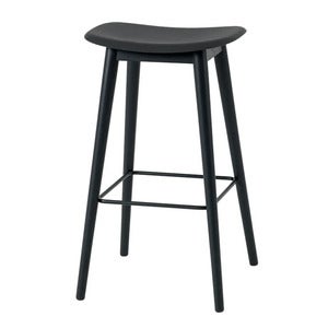 Fiber bar pallet høy Wood Base - 75 cm - Black/Anthracite Black