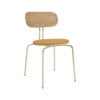 Curious spisestol eik/messing Tangerine