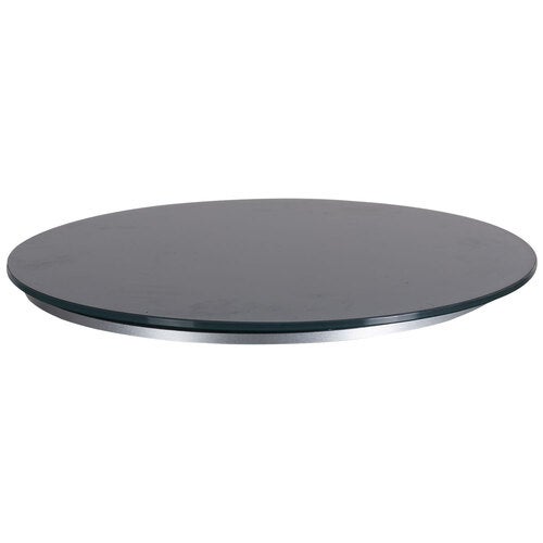 Elara snurrebrett 50 cm grå aluminium/glass Brafab