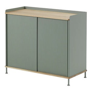Enfold skjenk 100 x 45 cm  - oiled oak Dusty Green