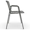 Zebra lenestol Metallic Grey