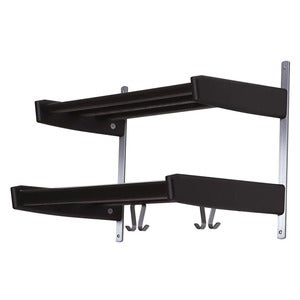 Meja Hattehylle 59 cm 2 hyller Svartbeiset eik