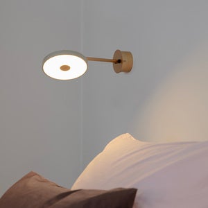 Asteria Wall Kort vegglampe Ø15 cm Nuance Mist