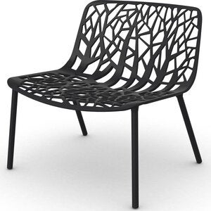 Forest loungelenestol Black 