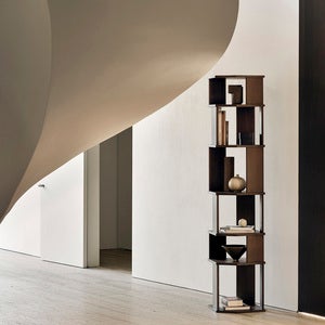 Stairs hylle lakkert teak 45x46x204 cm