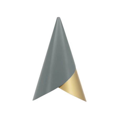Cornet Lampeskjerm Slate/Brass