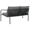 Bendt sofa Black / Teddy Ant