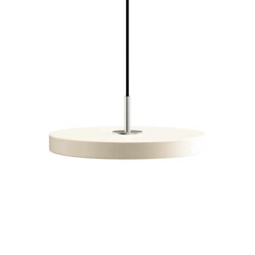 Asteria Plus Mini taklampe Ø31 cmPearl White/Steel
