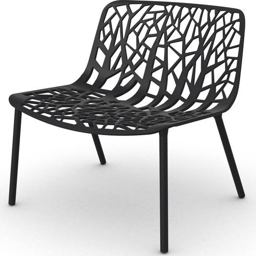 Forest loungelenestol Black 