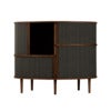 Audacious Highboard Skap mørk eik/Shadow