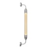 Lemon Squeeze vegglampe enkel 94 cm stål