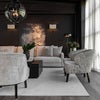 Serena Stripe putetrekk 50x50 cm - Oyster