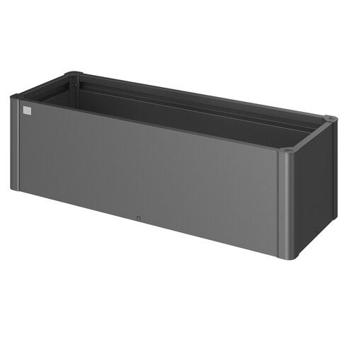 Belvedere plantebed mini størrelse 150 metallic mørkegrå Biohort