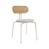 Curious spisestol eik/messing Sterling