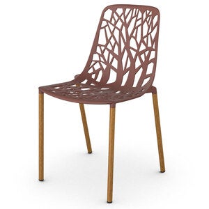 Forest Spisestol Iroko/Terracotta