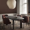 Rico Spisestol Black Tonus - Red Brown