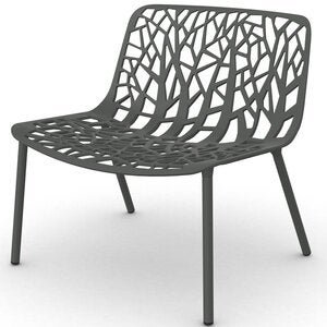 Forest loungelenestol Metallic Grey 