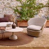 Coast lenestol m/svivel Sand