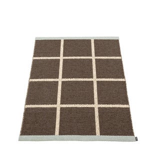 Vevd Teppe Criss Pop Dark Brown