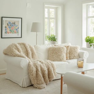 Wooly Pledd Beige