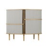 Audacious Highboard Skap Eik/Sterling