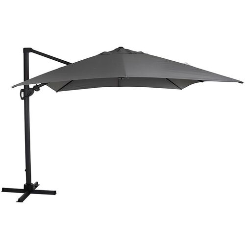 Varallo fritthengende parasoll 300 x 300 cm Grå/Grå Brafab