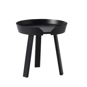 Around salongbord Ø45 cm- Black 