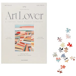  Art Lover Book puslespill - Morning Fields, 1000 stk