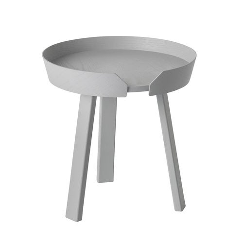 Around salongbord Ø45 cm- Grey 
