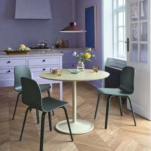 Soft spisebord 95 - Beige Green Laminate Beige Green